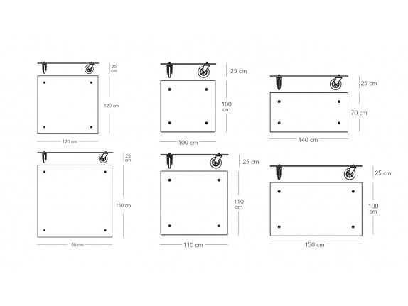 Table basse Tavolino Con Ruote – Image 4